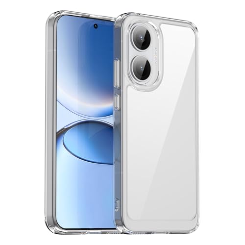 QJONSIU Hülle Kompatibel mit Xiaomi Poco F7/Redmi Turbo 4 Pro, Anti-Kratzer HD Clear Schutzhülle Case Weicher TPU-Rahmen & Harte PC-Rückseite-Transparent QJONSIU Hülle Kompatibel mit Xiaomi Poco F7/Redmi Turbo 4 Pro, Anti-Kratzer HD Clear Schutzhülle Case Weicher TPU-Rahmen & Harte PC-Rückseite-Transparent von QJONSIU