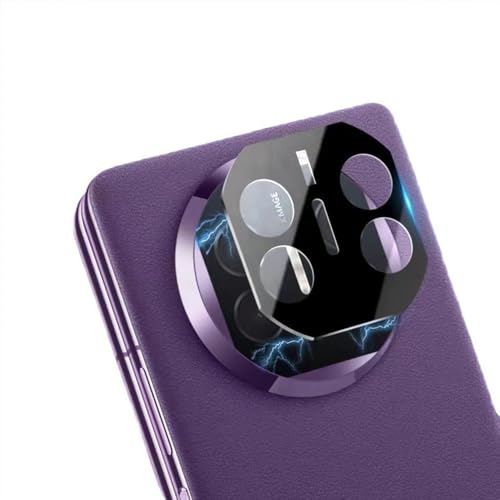 QJONSIU Kompatibel mit Huawei Mate X6 Schutzfolie, [2 Pack] Gehärtetes Glas Objektiv-Folie, [Anti-Kratzer] [Keine Blase]-Schwarz von QJONSIU