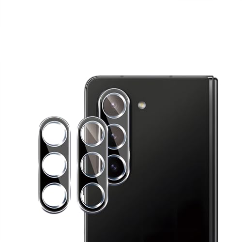 QJONSIU Kompatibel mit Samsung Galaxy Z Fold 7 Schutzfolie, 2 Pack Gehärtetes Glas Objektiv-Folie, Anti Kratzer Keine Blase-Schwarz QJONSIU Kompatibel mit Samsung Galaxy Z Fold 7 Schutzfolie, 2 Pack Gehärtetes Glas Objektiv-Folie, Anti Kratzer Keine Blase-Schwarz von QJONSIU