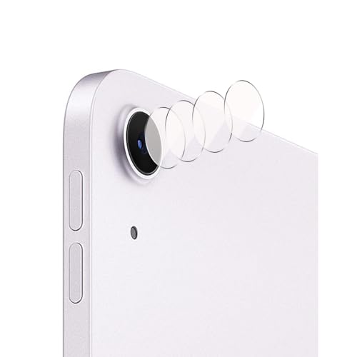 QJONSIU Kompatibel mit iPhone 16e Schutzfolie, [4 Pack] HD Klar Gehärtetes Glas Runde Kamera Schutzfolie, [Anti-Kratzer] [Keine Blase] von QJONSIU