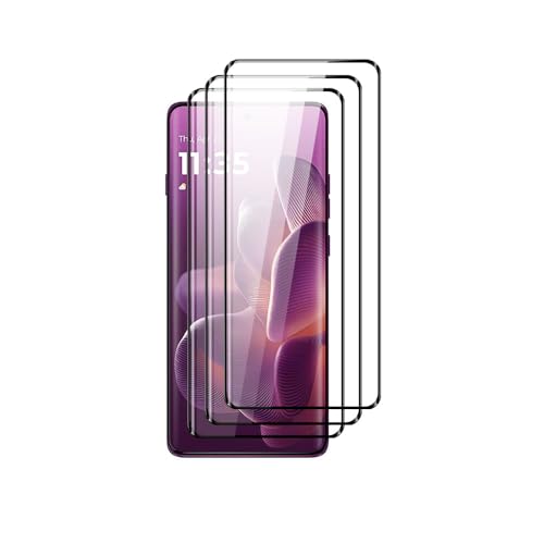QJONSIU Schutzfolie Kompatibel mit Motorola Edge 60 Pro, 3 Pack HD Displayschutzfolie, 9H Härte, Vollbildschutz, Kratzfest No Bubble-Transparent QJONSIU Schutzfolie Kompatibel mit Motorola Edge 60 Pro, 3 Pack HD Displayschutzfolie, 9H Härte, Vollbildschutz, Kratzfest No Bubble-Transparent von QJONSIU