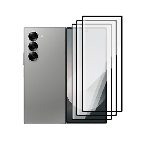 QJONSIU Schutzfolie Kompatibel mit Samsung Galaxy Z Fold 7, 3 Pack HD Displayschutzfolie, 9H Härte, Vollbildschutz, Kratzfest No Bubble-Transparent QJONSIU Schutzfolie Kompatibel mit Samsung Galaxy Z Fold 7, 3 Pack HD Displayschutzfolie, 9H Härte, Vollbildschutz, Kratzfest No Bubble-Transparent von QJONSIU