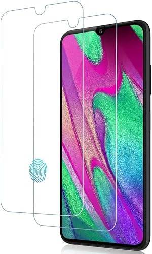 [3 Stück] Schutzfolie für Panzerglas für Samsung Galaxy A40, 9H Panzerglasfolie, Anti-Kratzen Glasfolie, Frei von Kratzern, HD Displayschutzfolie für Samsung Galaxy A40- Transparent von QJOY