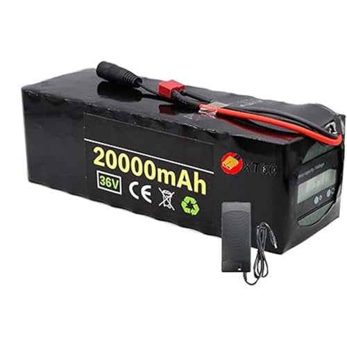 36V 20Ah Elektro-Fahrrad-Akku 10S4P Ebike Lithium-Akku mit Ladegerät BMS für Elektro-Fahrrad Lithium-Akku High Power Akku XT60 36V 20Ah Elektro-Fahrrad-Akku 10S4P Ebike Lithium-Akku mit Ladegerät BMS für Elektro-Fahrrad Lithium-Akku High Power Akku XT60 von QJWM