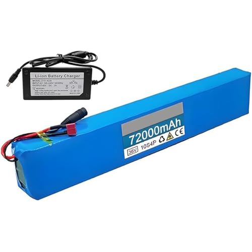 36V 75Ah 10S4P Elektrofahrrad-Lithium-Ionen-Akku Eingebautes BMS mit Ladegerät für 200-1200W Elektrofahrradmotor XT90 36V 75Ah 10S4P Elektrofahrrad-Lithium-Ionen-Akku Eingebautes BMS mit Ladegerät für 200-1200W Elektrofahrradmotor XT90 von QJWM