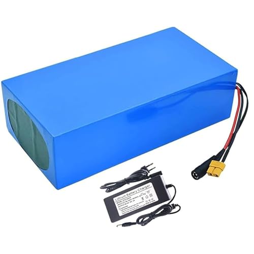 48 V 15 Ah 13S6P Lithium-Ionen-Akku für Elektrofahrräder, integrierter BMS-Schutz, mit Ladegerät, ideal für den Motor von Elektrofahrrädern XT30 48 V 15 Ah 13S6P Lithium-Ionen-Akku für Elektrofahrräder, integrierter BMS-Schutz, mit Ladegerät, ideal für den Motor von Elektrofahrrädern XT30 von QJWM