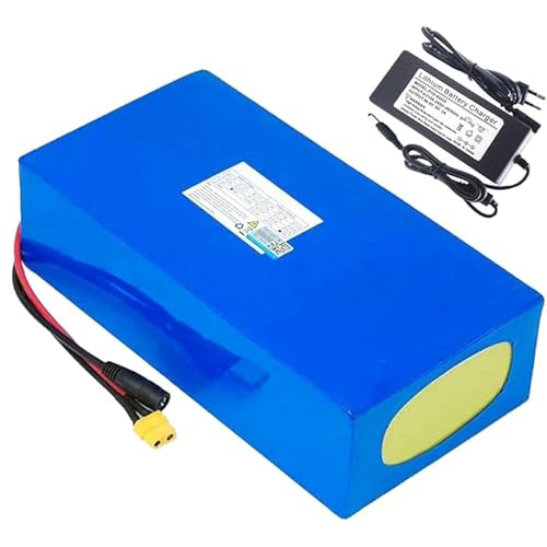 48 V 20 Ah 13S6P Lithium-Ionen-Akku für Elektrofahrräder, eingebauter BMS-Schutz mit Ladegerät, ideal für Elektrofahrradmotoren XT30 48 V 20 Ah 13S6P Lithium-Ionen-Akku für Elektrofahrräder, eingebauter BMS-Schutz mit Ladegerät, ideal für Elektrofahrradmotoren XT30 von QJWM