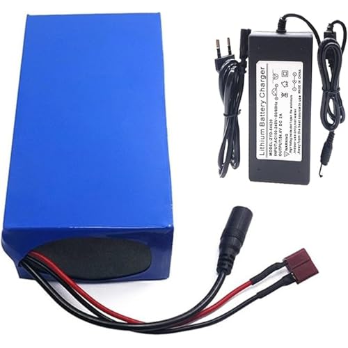 48V 20Ah E-Bike Lithium-Ionen-Akku 13S5P Wasserdichter Elektrofahrradakku Eingebautes BMS Mit 54,6V 2A Ladegerät T 48V 20Ah E-Bike Lithium-Ionen-Akku 13S5P Wasserdichter Elektrofahrradakku Eingebautes BMS Mit 54,6V 2A Ladegerät T von QJWM