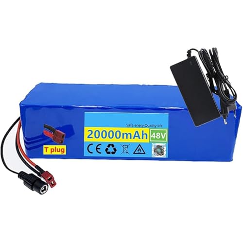 48V 20Ah Elektrofahrrad-Lithiumbatterie Eingebautes BMS Ideal mit Ladegerät für Elektroroller Elektrofahrradmotoren XT60 48V 20Ah Elektrofahrrad-Lithiumbatterie Eingebautes BMS Ideal mit Ladegerät für Elektroroller Elektrofahrradmotoren XT60 von QJWM