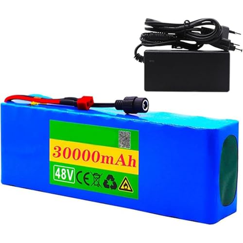 48V 30Ah Lithium-Batterie Li-Ionen-Akku, Elektrofahrrad-Akku mit Ladegerät Elektrofahrrad-Ebike-Akku T 48V 30Ah Lithium-Batterie Li-Ionen-Akku, Elektrofahrrad-Akku mit Ladegerät Elektrofahrrad-Ebike-Akku T von QJWM