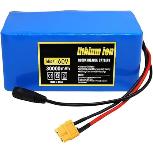 60 V 30000 Mah Li-Ionen-Akku Wasserdichter PVC-Akku Eingebautes BMS Mit Ladegerät Li-Ionen-Akku Für Elektrofahrräder XT30 60 V 30000 Mah Li-Ionen-Akku Wasserdichter PVC-Akku Eingebautes BMS Mit Ladegerät Li-Ionen-Akku Für Elektrofahrräder XT30 von QJWM