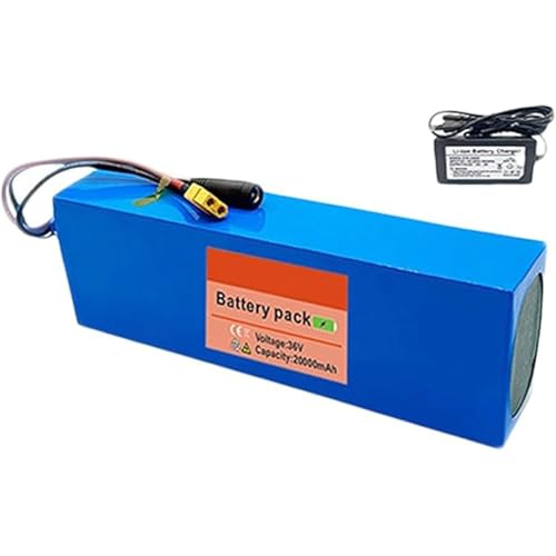 E-Bike Pedelec Akku 36V 20Ah Ebike Battery Pack Eingebauter BMS Wasserdichter PVC-Akku Mit Ladegerät BMS 10S2P Rechargeable Li-Ion Battery XT60 E-Bike Pedelec Akku 36V 20Ah Ebike Battery Pack Eingebauter BMS Wasserdichter PVC-Akku Mit Ladegerät BMS 10S2P Rechargeable Li-Ion Battery XT60 von QJWM