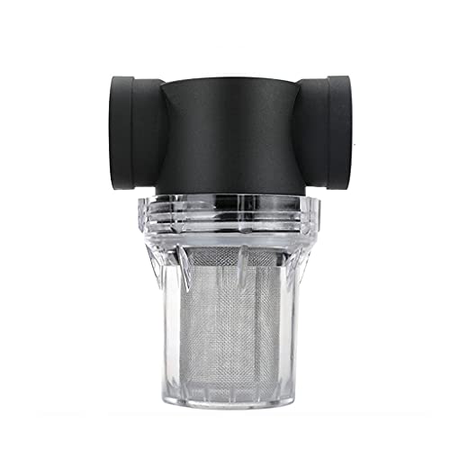 1/2 3/4 1 Zoll Kunststoff-Inline-Filter – Garten- und Aquakultur-Wassersieb for Bewässerungssysteme, Haushaltsrohre (1er-Pack)(40 Mesh,1") von QLLHDL