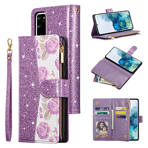QLTYPRI Schutzhülle für Samsung Galaxy A56 5G, große Kapazität, Leder, Brieftaschenformat, 6 Kartenhalter und 1 Reißverschlussfach, Ständer, Handschlaufe, magnetische Schutzhülle für Samsung A56 QLTYPRI Schutzhülle für Samsung Galaxy A56 5G, große Kapazität, Leder, Brieftaschenformat, 6 Kartenhalter und 1 Reißverschlussfach, Ständer, Handschlaufe, magnetische Schutzhülle für Samsung A56 von QLTYPRI