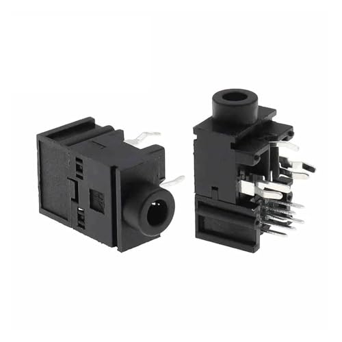 100PCS 3.5mm Female Connector 11 Pin DIP Headphone Jack Socket PJ-317A von QMIQXIWS