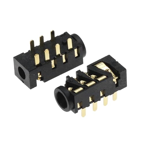 10Pcs PJ-393 Gold-Plated 383 Eight-Foot 7 Foot,Section 4 Dip 7Pin 3.5Mm Headphone Jack Jack 10Pcs PJ-393 Gold-Plated 383 Eight-Foot 7 Foot,Section 4 Dip 7Pin 3.5Mm Headphone Jack Jack von QMIQXIWS