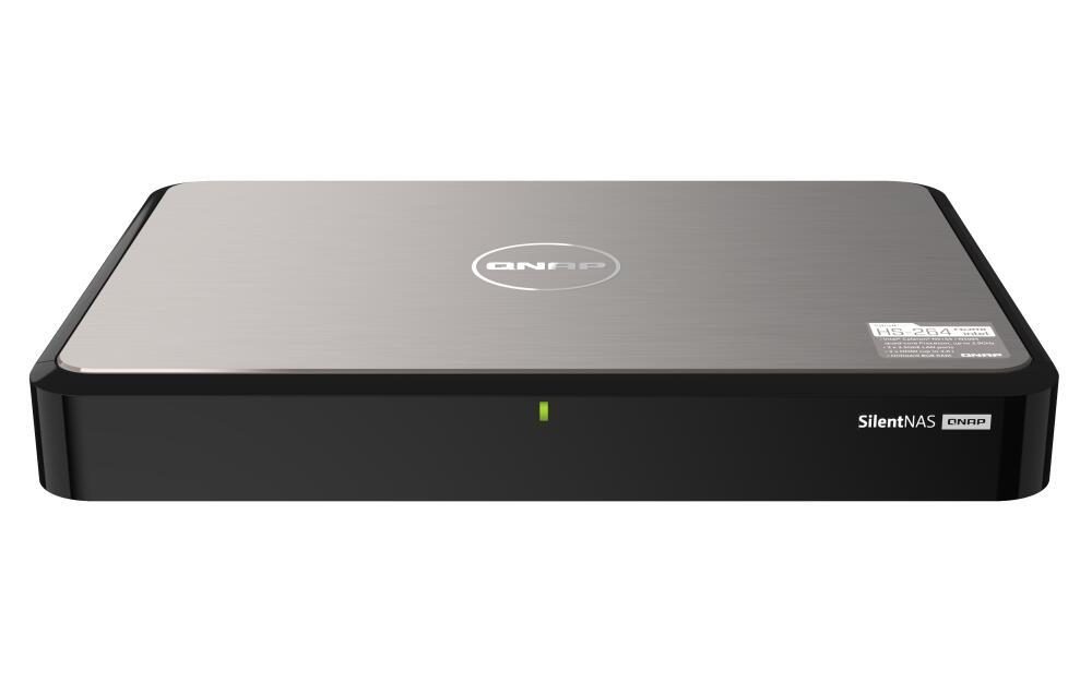 QNAP HybridDeskStation HS-264-8G 2 Einschübe NAS-Server Leergehäuse (HS-264-8GB) von QNAP Systems