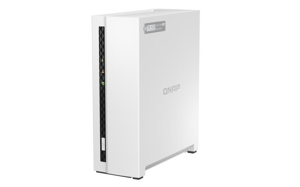 QNAP TurboStation TS-133-2G 1 Einschüb NAS-Server Leergehäuse (TS-133-2G) von QNAP Systems