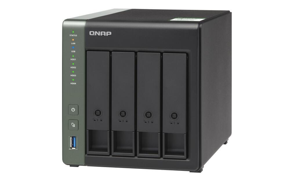 QNAP TurboStation TS-431KX-2G 4 Einschübe NAS-Server Leergehäuse (TS-431KX-2G) von QNAP Systems