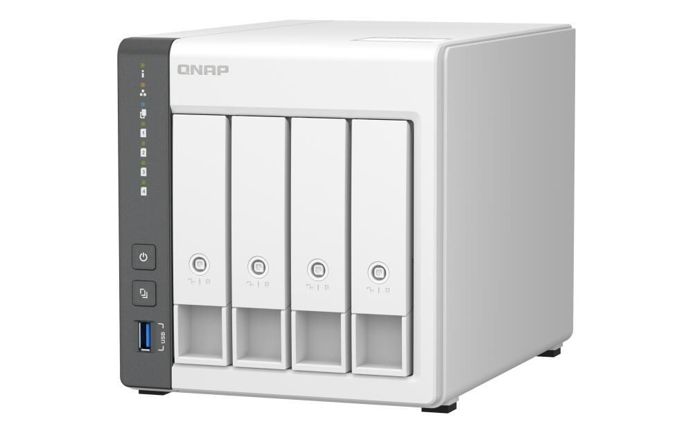 QNAP TurboStation TS-433-4G 4 Einschübe NAS-Server Leergehäuse (TS-433-4G) von QNAP Systems