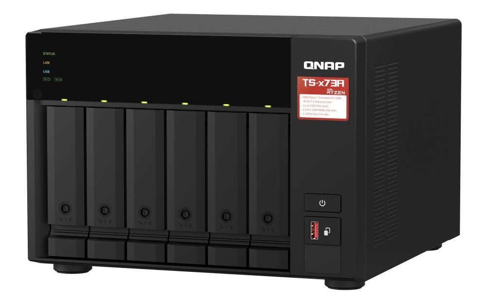 QNAP NAS TS-673A-8G 6-Bay von QNAP Systems