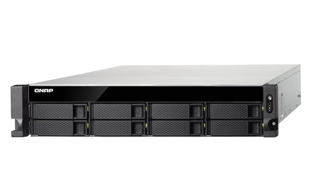 QNAP TurboStation TS-877XU-RP-3600-8G 8 Einschübe NAS-Server Leergehäuse QNAP TurboStation TS-877XU-RP-3600-8G 8 Einschübe NAS-Server Leergehäuse von QNAP Systems