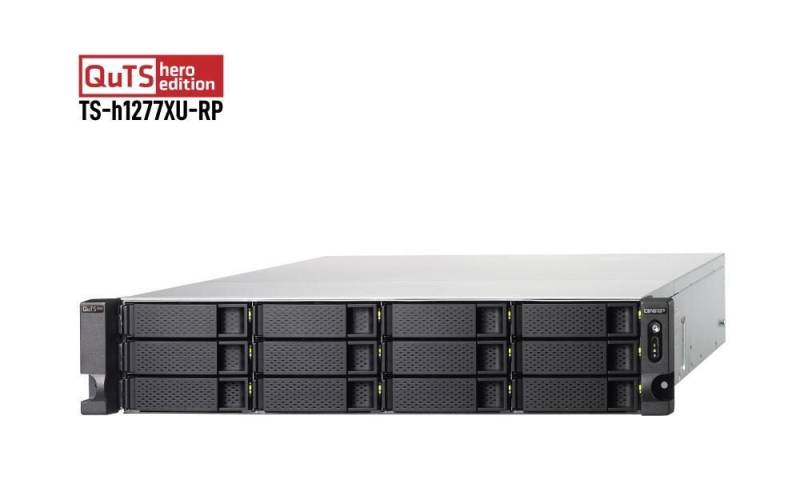 QNAP TurboStation TS-h1277XU-RP-3700X-128G 12 Einschübe NAS-Server Leergehäuse von QNAP Systems