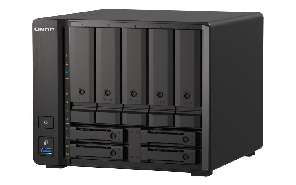 QNAP TurboStation TS-h973AX-32G 9 Einschübe NAS-Server Leergehäuse (TS-h973AX... QNAP TurboStation TS-h973AX-32G 9 Einschübe NAS-Server Leergehäuse (TS-h973AX... von QNAP Systems