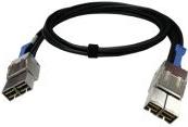 QNAP CAB-PCIE10M-8644-8X - Externes SAS-Kabel - 36 pin 8 x SFF-8644 (M) zu 36 pin 8 x SFF-8644 (M) - 1 m - Schwarz (CAB-PCIE10M-8644-8X) von QNAP