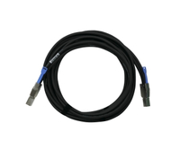 QNAP CAB-SAS30M-8644 Serial Attached SCSI (SAS)-Kabel 3 m Schwarz, Metallisch von QNAP