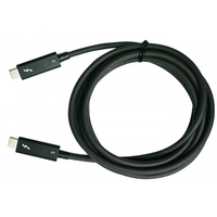 QNAP CAB-TBT305M-40G-LINTES 2 m 40 Gbit/s Schwarz QNAP CAB-TBT305M-40G-LINTES 2 m 40 Gbit/s Schwarz von QNAP