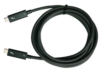 QNAP CAB-TBT315M-40G Thunderbolt-Kabel 1,5 m 40 Gbit/s Schwarz QNAP CAB-TBT315M-40G Thunderbolt-Kabel 1,5 m 40 Gbit/s Schwarz von QNAP