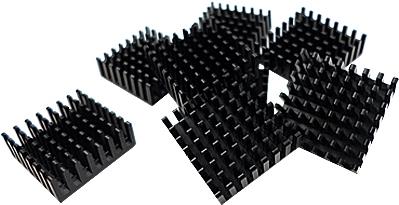 QNAP - Festplattenkühler - Schwarz (Packung mit 8 ) von QNAP