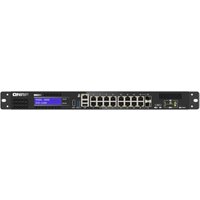QNAP QGD-1600-4G 16 port 1Gbps Switch, 2 SFP+ and RJ 45 Combo Port, 1 Host port von QNAP