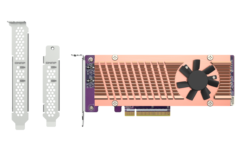 QNAP QM2-2P-384 - Speicher-Controller - PCIe 3.0 - Low-Profile - PCIe 3.0 x8 QNAP QM2-2P-384 - Speicher-Controller - PCIe 3.0 - Low-Profile - PCIe 3.0 x8 von QNAP