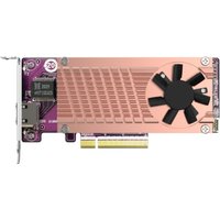 QNAP QM2-2P10G1TB 2 x PCIe Gen3 NVMe SSD & 1 x 10GbE Port Erweiterungskarte von QNAP