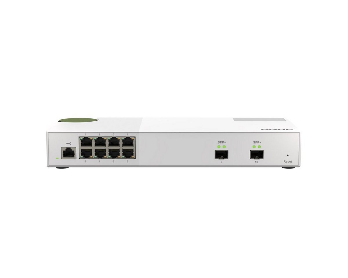 QNAP QNAP QSW-M2108-2S - Switch - managed - 2 x 10 Gigabit SFP+ + 8 x 2.5GB NAS-Server von QNAP