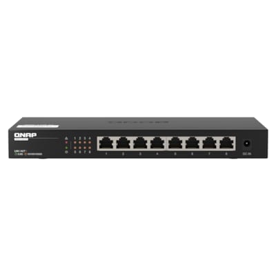 QNAP QSW-1108-8T 8 Port 2.5Gbps RJ45, unmanaged Switch von QNAP
