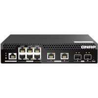 QNAP QSW-M2106PR-2S2T Rackmount 10GbE und 2,5GbE Web Managed Switch QNAP QSW-M2106PR-2S2T Rackmount 10GbE und 2,5GbE Web Managed Switch von QNAP