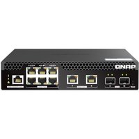 QNAP QSW-M2106PR-2S2T Rackmount 10GbE und 2,5GbE Web Managed Switch von QNAP