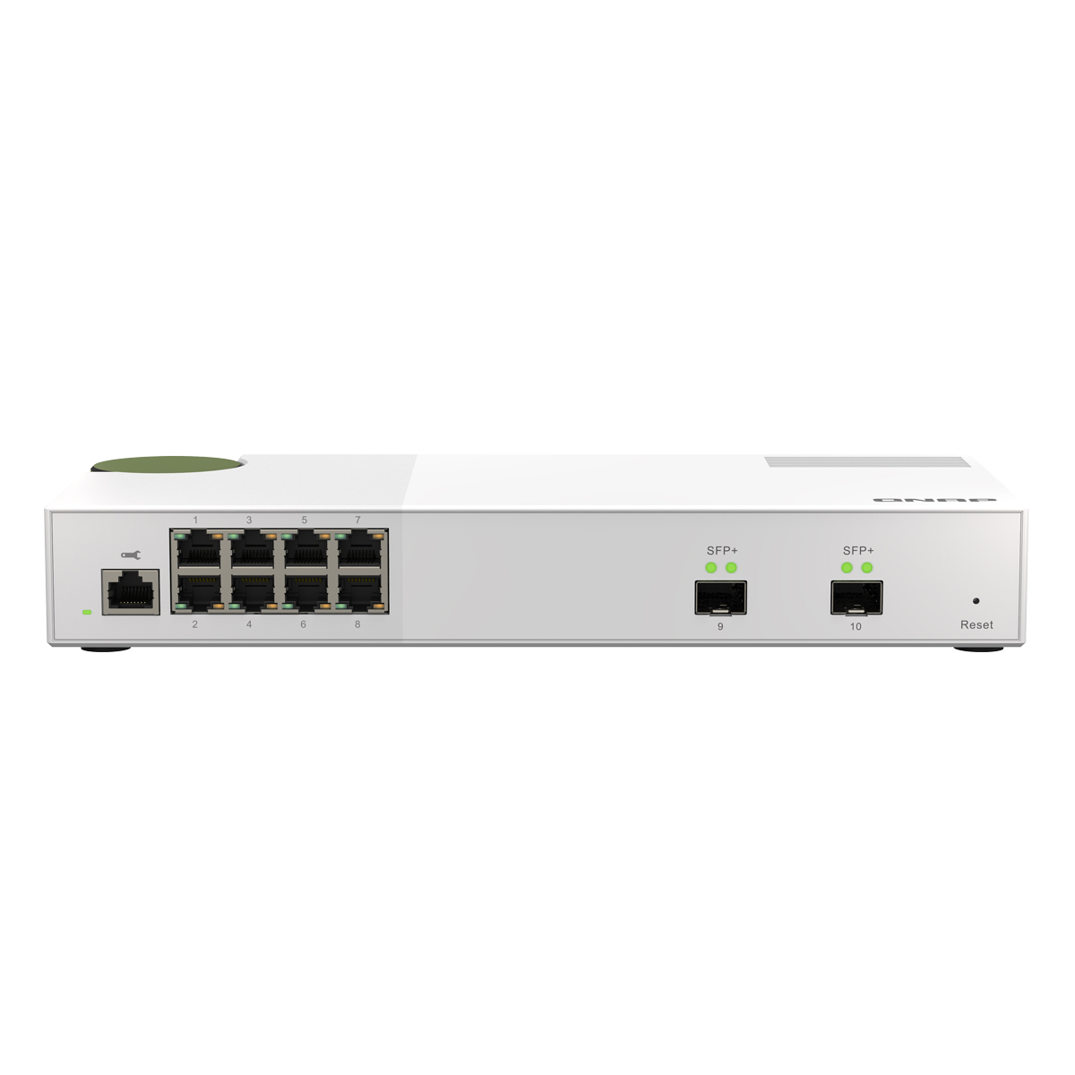 QNAP QSW-M2108-2S Web Managed Switch [2x 10 Gigabit Ethernet SFP+, 8x 2,5 Gigabit Ethernet, Layer 2] von QNAP
