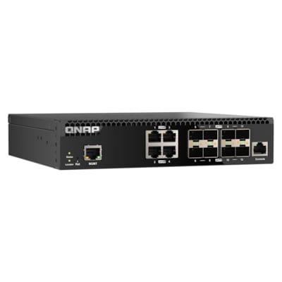 QNAP QSW-M3212R-8S4T 10 GbE Switch Managed 12-Port von QNAP