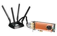 QNAP QWA-AC2600 Netzwerkkarte Eingebaut WLAN 1733 Mbit/s QNAP QWA-AC2600 Netzwerkkarte Eingebaut WLAN 1733 Mbit/s von QNAP