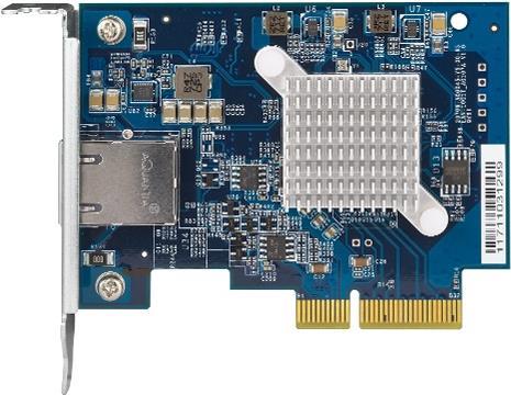QNAP QXG-10G1T - Netzwerkadapter - PCIe 3.0 x4 Low-Profile - 10Gb Ethernet x 1 - für QNAP TS-1232, 1277, 253, 453, 473, 677, 832, 853, 877, 977, TVS-2472, 473, 673, 872, 873 QNAP QXG-10G1T - Netzwerkadapter - PCIe 3.0 x4 Low-Profile - 10Gb Ethernet x 1 - für QNAP TS-1232, 1277, 253, 453, 473, 677, 832, 853, 877, 977, TVS-2472, 473, 673, 872, 873 von QNAP