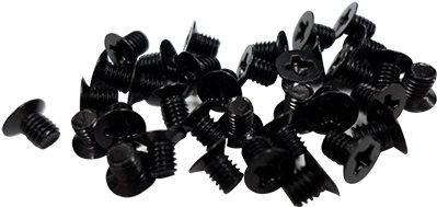 QNAP SCREW PACK FOR 2.5 HDD / SS 96 pieces, f/ 2.5 HDD, flat head, black (SCR-HDD25A-96) von QNAP