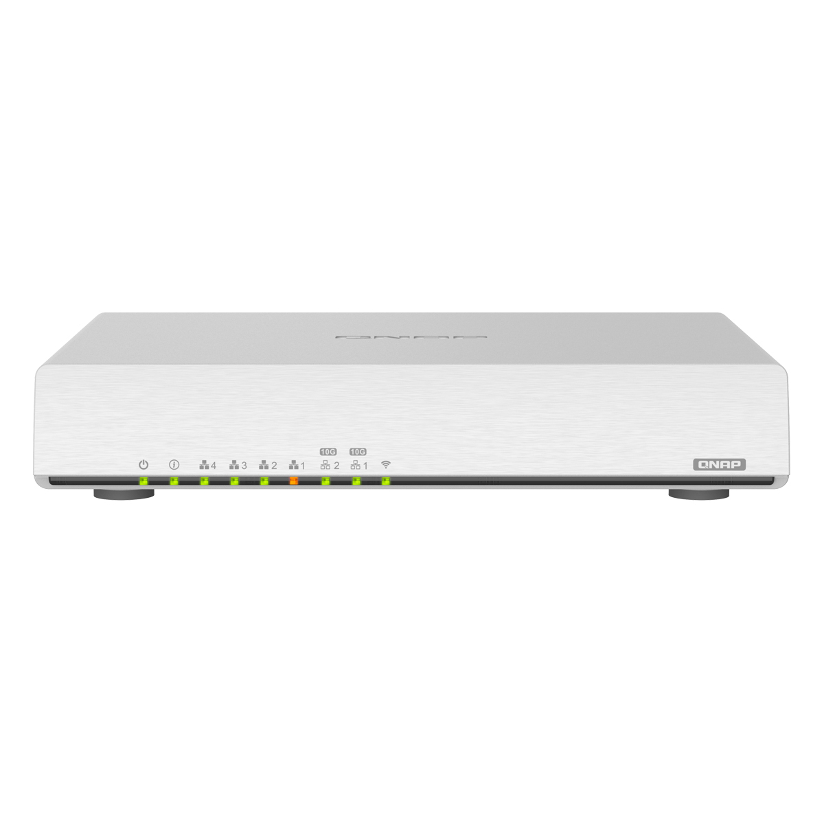QNAP Systems QHora-301W Router [WiFi 6, Dual-Band 802.11ax, bis zu 3600 Mbit/s, 2x 10GbE, 4x GbE, SD-WAN VPN] von QNAP