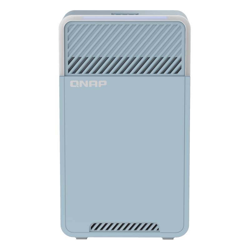 QNAP Systems QMiro-201W WLAN Mesh Router [Tri-Band, bis zu 2.134 Mbit/s, 2x Gigabit Ethernet, 1x USB 3.0] von QNAP