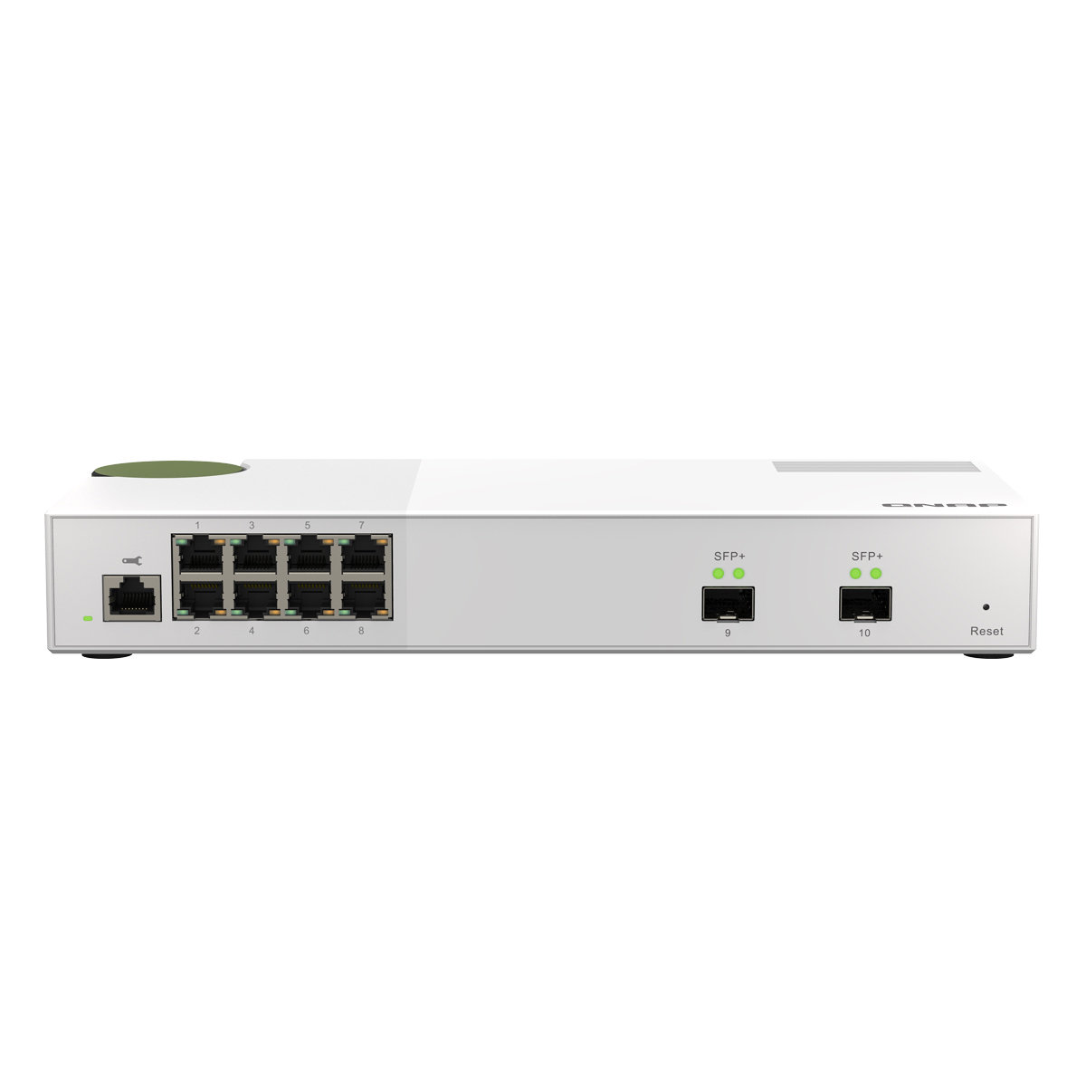 QNAP Systems QSW-M2108-2S Web Managed Switch [2x 10 Gigabit Ethernet SFP+, 8x 2,5 Gigabit Ethernet, Layer 2] von QNAP