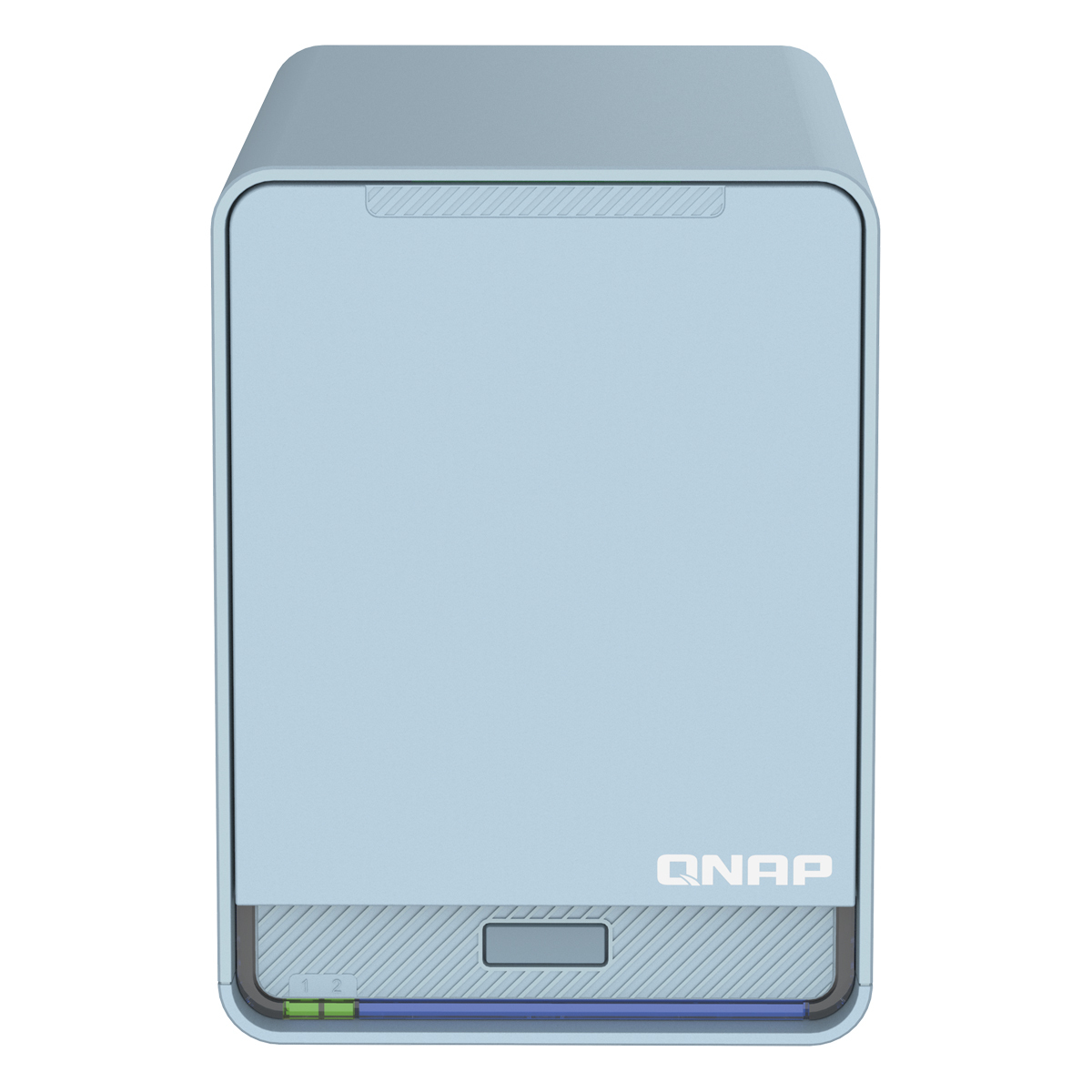 QNAP Systems QmiroPlus-201W WLAN Mesh Router [Tri-Band, bis zu 2.134 Mbit/s, 4x Gigabit Ethernet, 2x USB 3.0, 2x 2,5" SATA HDD/SSD Schacht] von QNAP