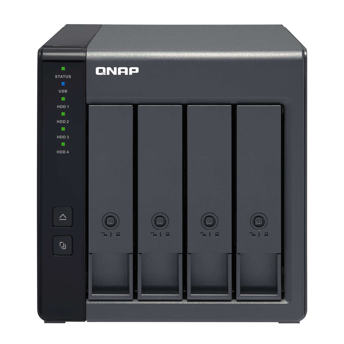 QNAP TR-004 Erweiterungsgehäuse 4-Bay [0/4 HDD/SSD, 1x USB 3.2 Gen 1] von QNAP